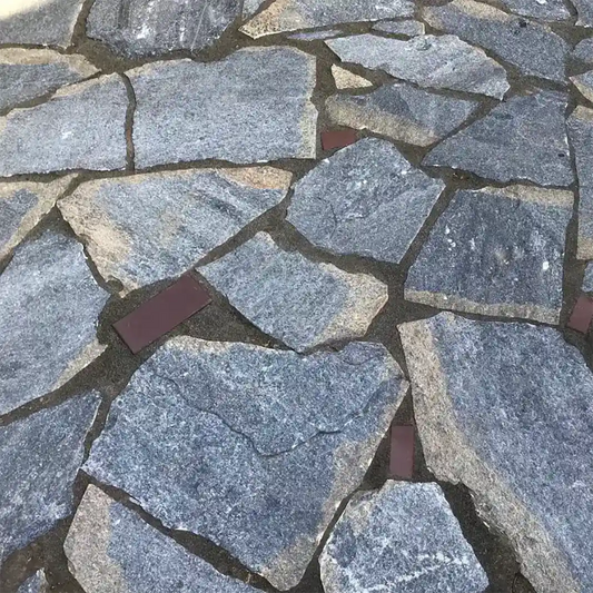 Muster Natursteinplatte Quarzit Deep Sea