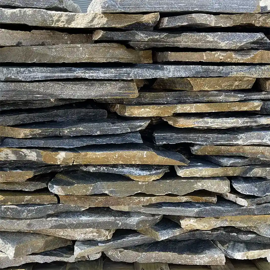 Muster Natursteinplatte Quarzit Deep Sea