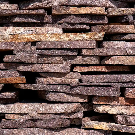 Porphyr Fassadenstein 1-3 cm