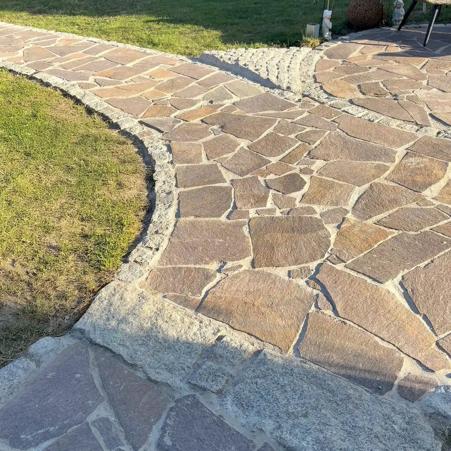 20 m² Porphyr Polygonalplatten 2-4 cm zu 76,50 €/m² Versandkostenfrei