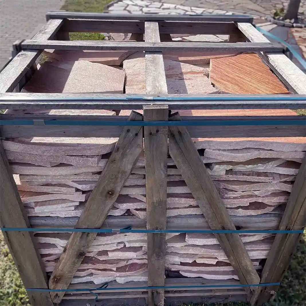 50 m² Kwartsiet Breuksteenplaten Antares 2,5-4 cm voor 70,50 €/m² Verzendkostenvrij