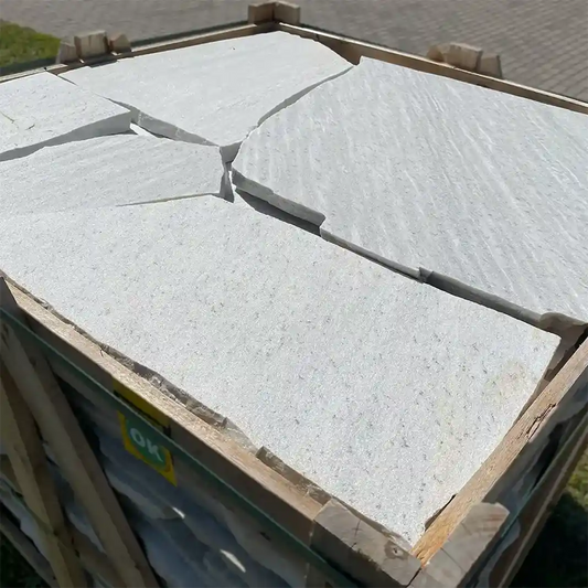 Muster Natursteinplatten Quarzit Polaris