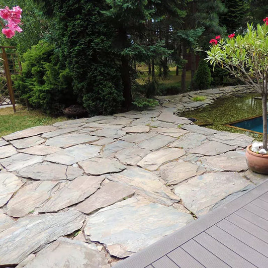 Polygonalplatten Grauwacke 4-10 cm