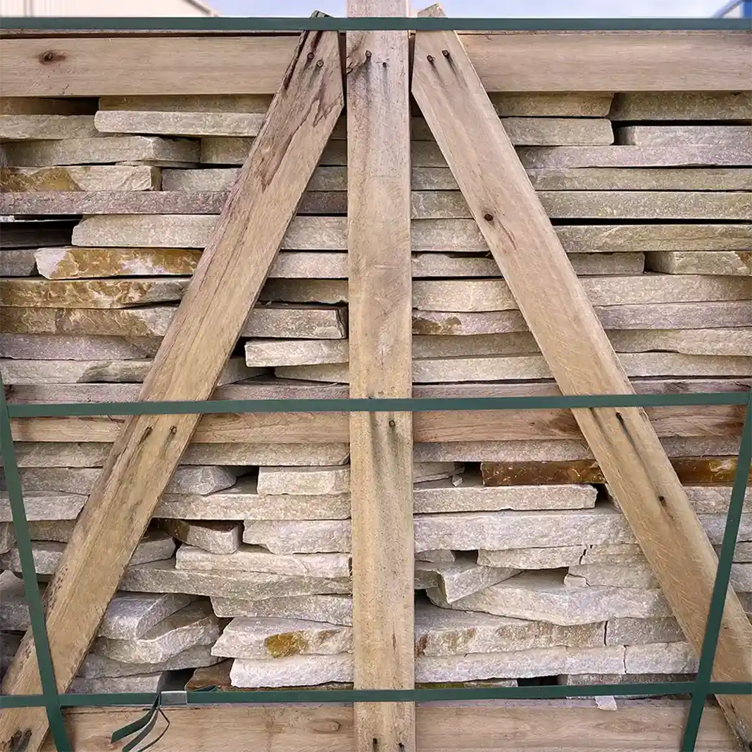 Muster Natursteinplatten Quarzit Auralis