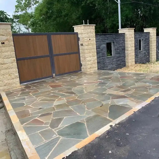 Quarzit Bruchsteinplatten Jasmares