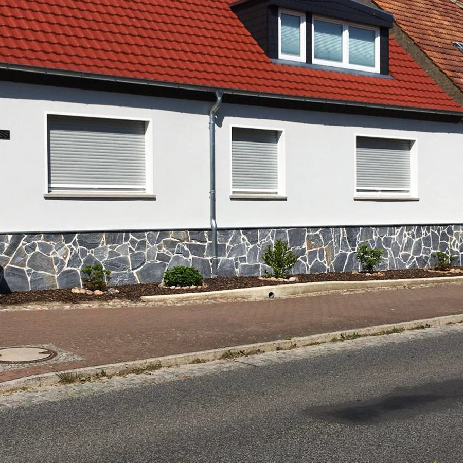 Quarzit Fassadenstein Deep Sea 2-3 cm