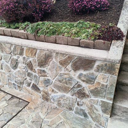 Graywacke facade stone 1-3 cm