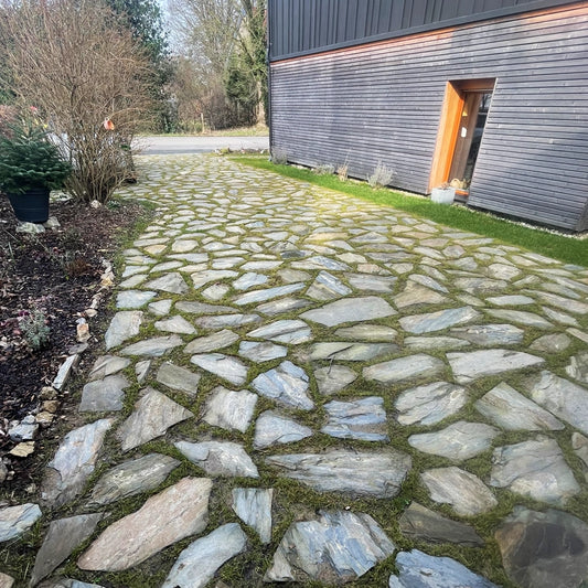 Grauwacke Polygonalplatten 4-6 cm