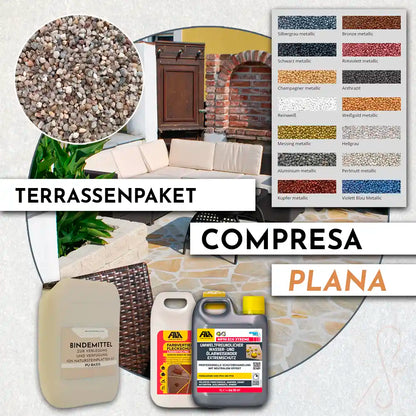 Terrassepakke COMPRESA Plana - nem at konfigurere selv