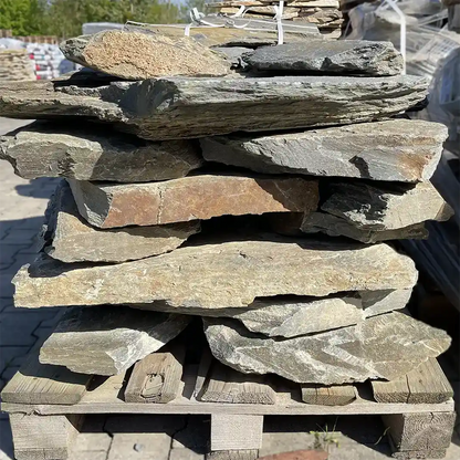 Polygonal greywacke slabs 4-10 cm