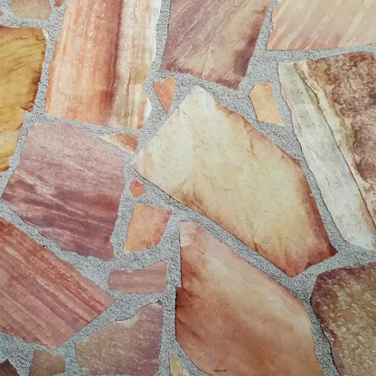 Antares quartzite rubble stone slabs